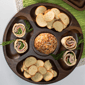 BergHOFF Acacia Wood 2pc. Divided Tray & Serving Platter Set - image 2