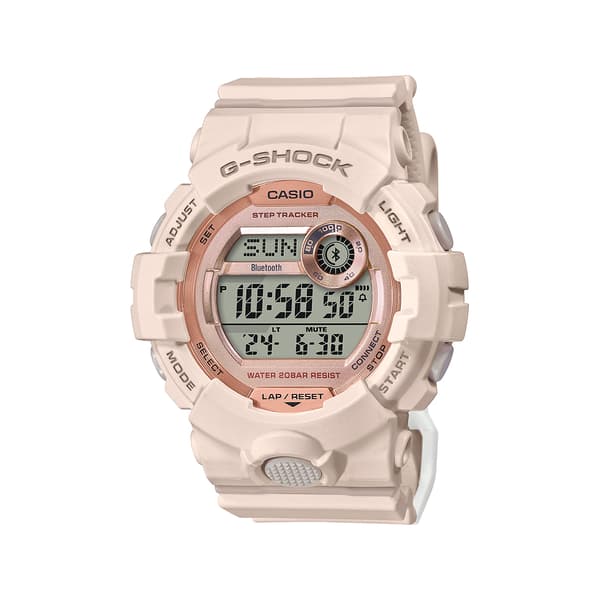 Womens Casio G-SHOCK Rose Gold & Pink Dial Watch - GMDB800-4 - image 