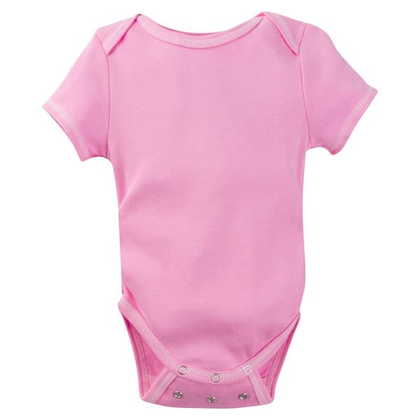 Baby Girl (NB-18M) MiracleWear(R) Solid Pink Posheez Bodysuit - image 