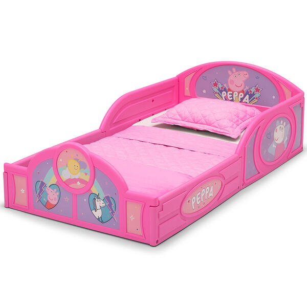 Delta Children Peppa Pig Sleep & Play Toddler Bed