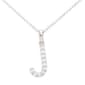 Gianni Argento Silver Initial Pendant Necklace - J - image 1