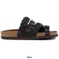 Womens White Mountain Holland Footbed Sandals - image 2