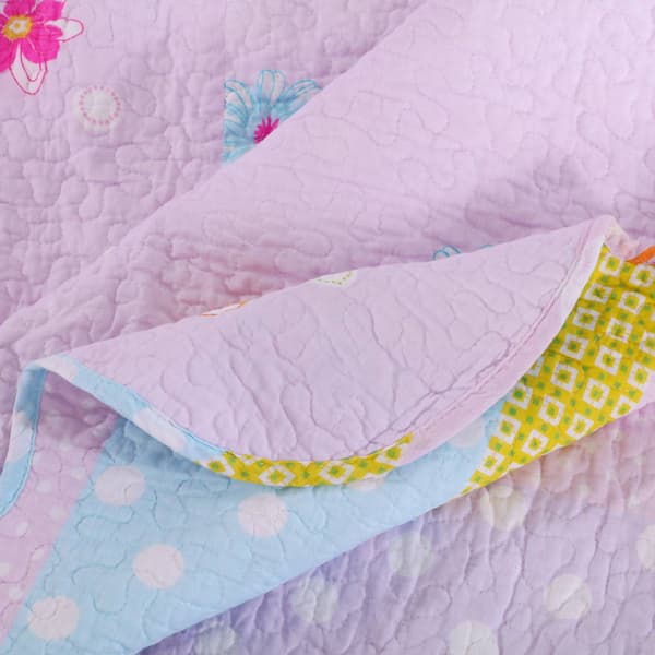 Greenland Home Fashions&#8482; Polka Dot Stripe Quilt Set