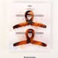 Womens Capelli New York 2pk. Plastic Loop Claw Clips - image 3