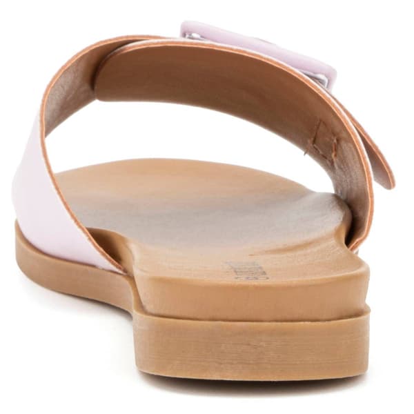 Womens Olivia Miller Carmen Slide Sandals