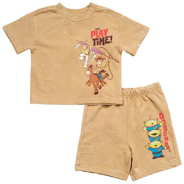 Toddler Boy Disney Toy Story Shorts Set - image 