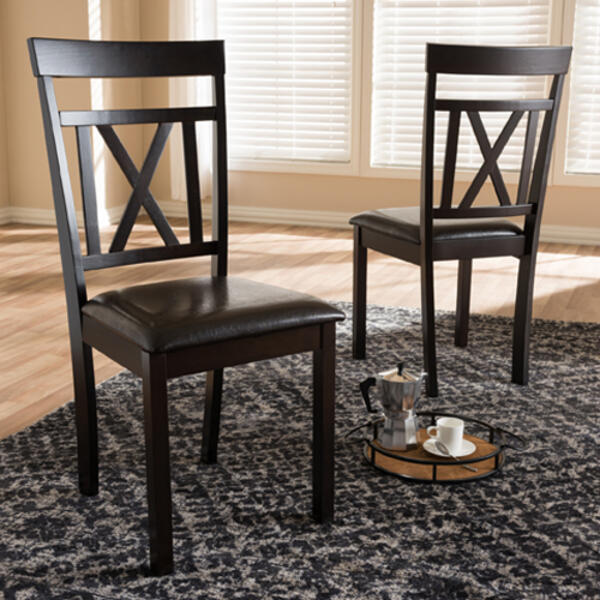 Baxton Studio Rosie Dining Chairs - Set of 2 - image 