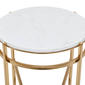 9th & Pike® Gold-Tone Metal Contemporary Accent Table - image 4