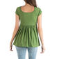 Womens 24/7 Comfort Apparel Fitted Waist Tunic Top - image 9