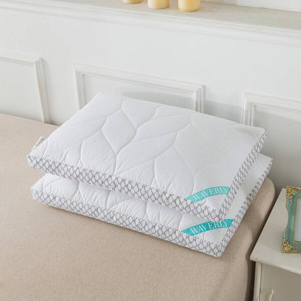 Waverly Antimicrobial Quilted Feather Pillow