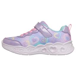 Girls Skechers Divine Heart Lights Athletic Sneakers
