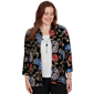 Womens Alfred Dunner Dinner Theater Paisley Two in One Blouse - image 1
