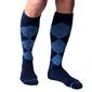 Mens Dr. Motion Classic Argyle Knee High Compression Dress Socks - image 1