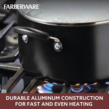 Farberware Smart Control Aluminum Nonstick Sauce Pan with Lid, 2