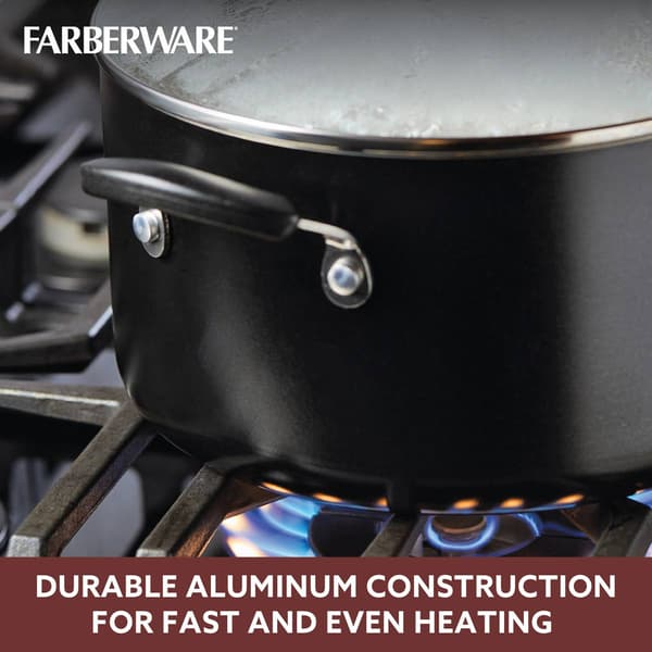 Farberware Smart Control 6qt. Aluminum Nonstick Stockpot with Lid