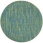 Nourison Essentials Two-Tone Indoor/Outdoor Round Rug - image 1