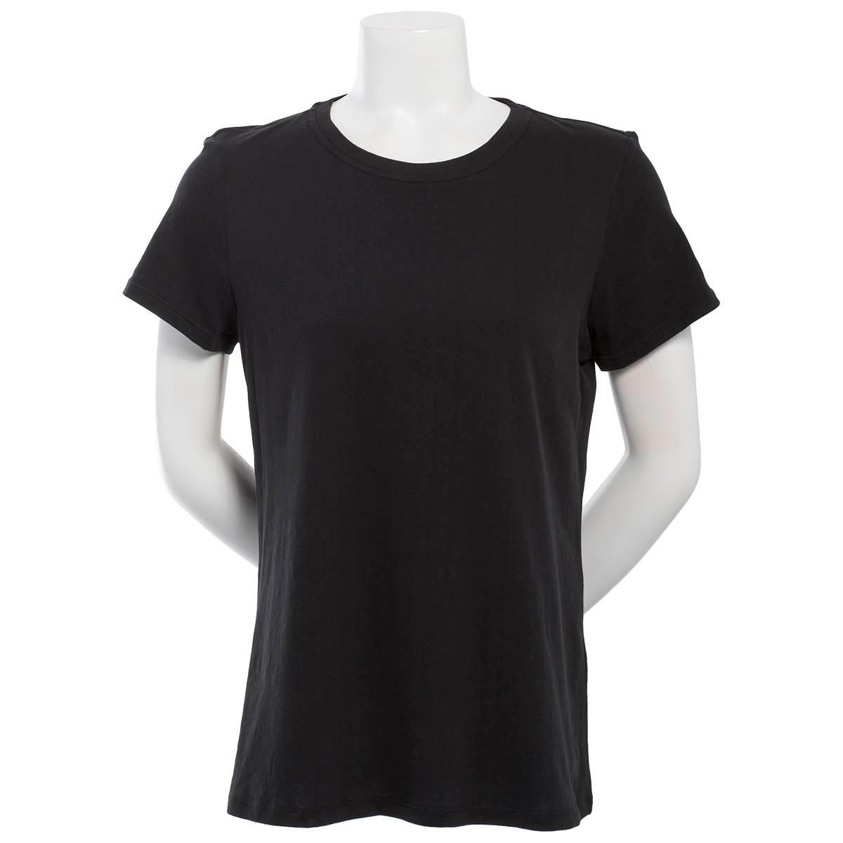 Womens Calvin Klein Performance Carbon Peach Crew Neck Tee