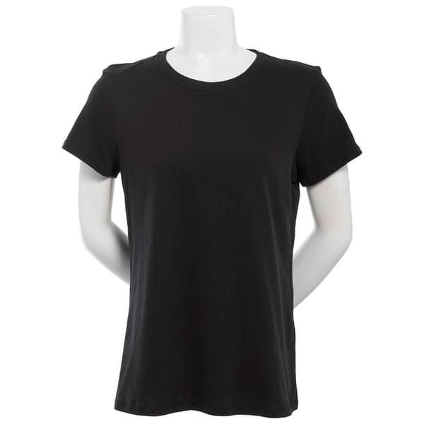 Womens Calvin Klein Performance Carbon Peach Crew Neck Tee - image 