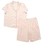 Womens Gloria Vanderbilt Short Sleeve Floral Short Pajama Set - image 2