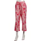 Womens Soho Apparel Beaded Drawstring Wide Leg Paisley Pants - image 1
