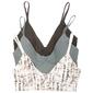 Womens Danskin 3pk. Brushed Plunge Bralette Bra DS2984-3PKAO - image 1
