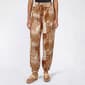 Juniors No Comment Gauze Smock Waist Balloon Pants - Patchwork - image 1