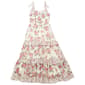 Girls (7-16) Rare Editions Floral Chiffon Smocked Bodice Dress - image 2