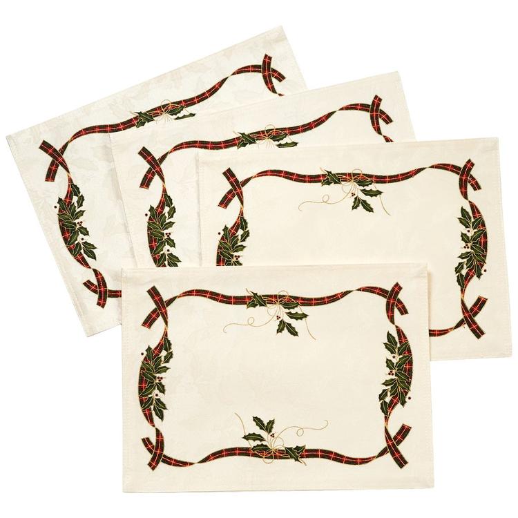 Lenox (R) Holiday Nouveau Placemats - Set of 4