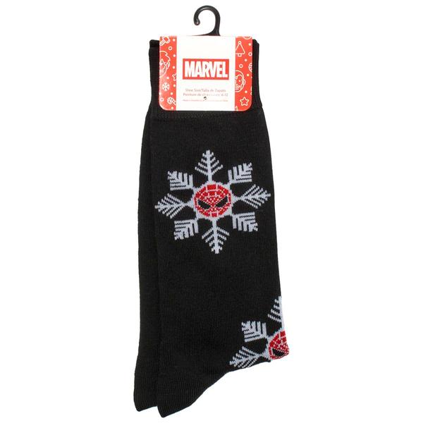 Mens Centric Brands Spider-Man Festive Crew Socks - image 