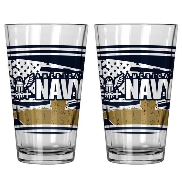 U.S. Navy Pint Glass Set - image 