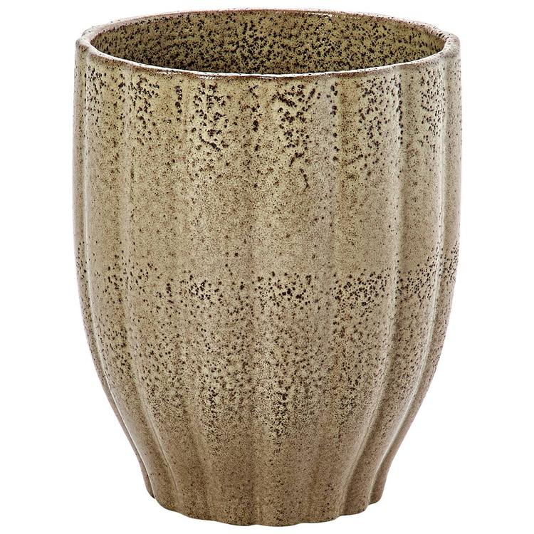Home Essentials Round Embossed Utensil Crock - Green