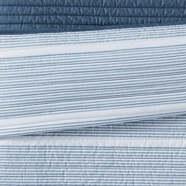 Brooklyn Loom Niari Yarn Dye Striped Quilt Set