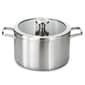 BergHOFF Graphite Stainless Steel 10in. Stockpot w/ Glass Lid - image 1