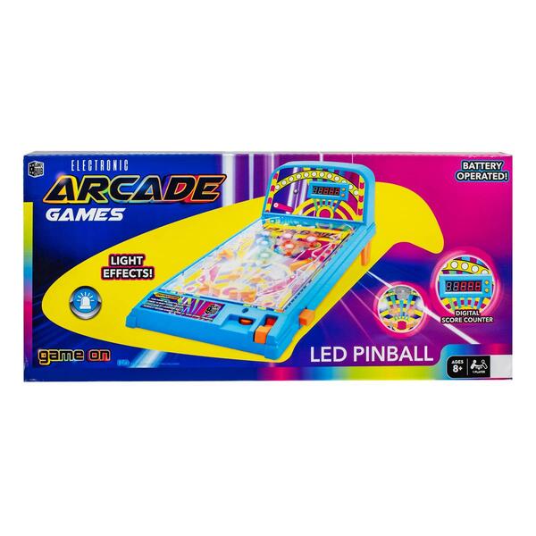 RMS Electronic Arcade LED Pinball Game - image 
