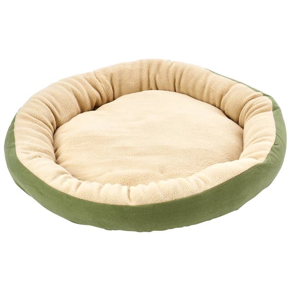 Comfortable Pet Suede Round Pet Bed - image 