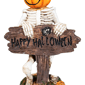 Northlight Jack-O-Lantern Skeleton with Happy Halloween Sign - image 6