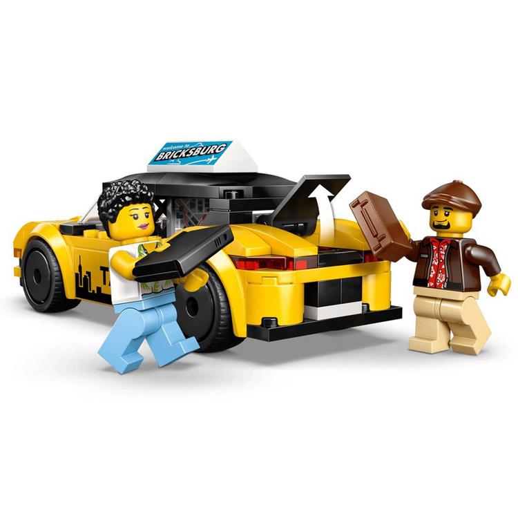 LEGO® City Yellow Taxi Building Kit