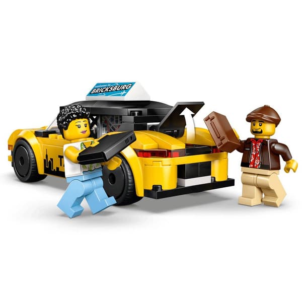 LEGO® City Yellow Taxi Building Kit