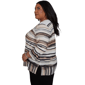 Plus Size Alfred Dunner Travel Advisory Scratched Stripe Blouse - image 4
