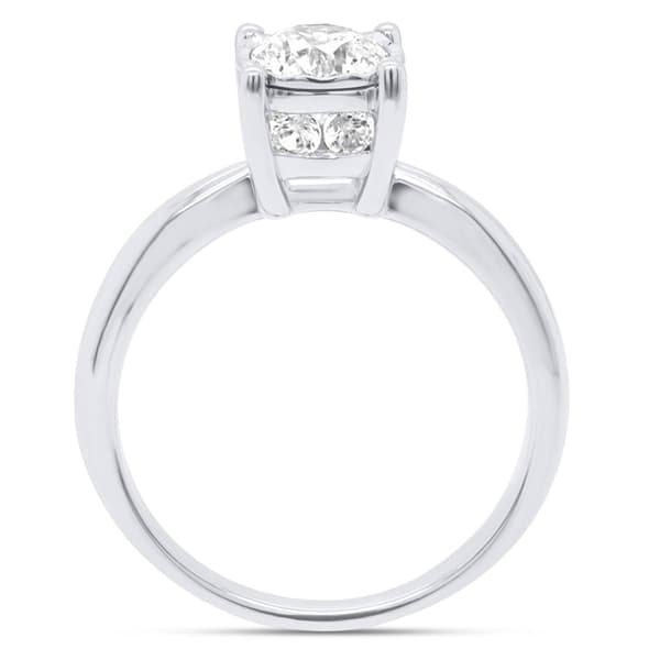 Nova Star® Sterling Silver 1ctw. Lab Grown Diamond Solitaire Ring