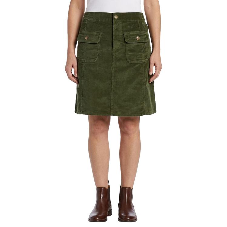 Womens Architect(R) Solid Corduroy Cargo Pocket Skirt