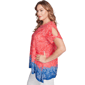 Plus Size Ruby Rd. Americana Chic Paisley Embellished Jersey Tee - image 4