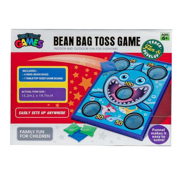 Homewear Shark Bean Bag Toss Game - image 