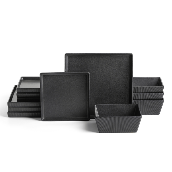 Stone Lain Grace 12pc. Stoneware Dinnerware Set - image 