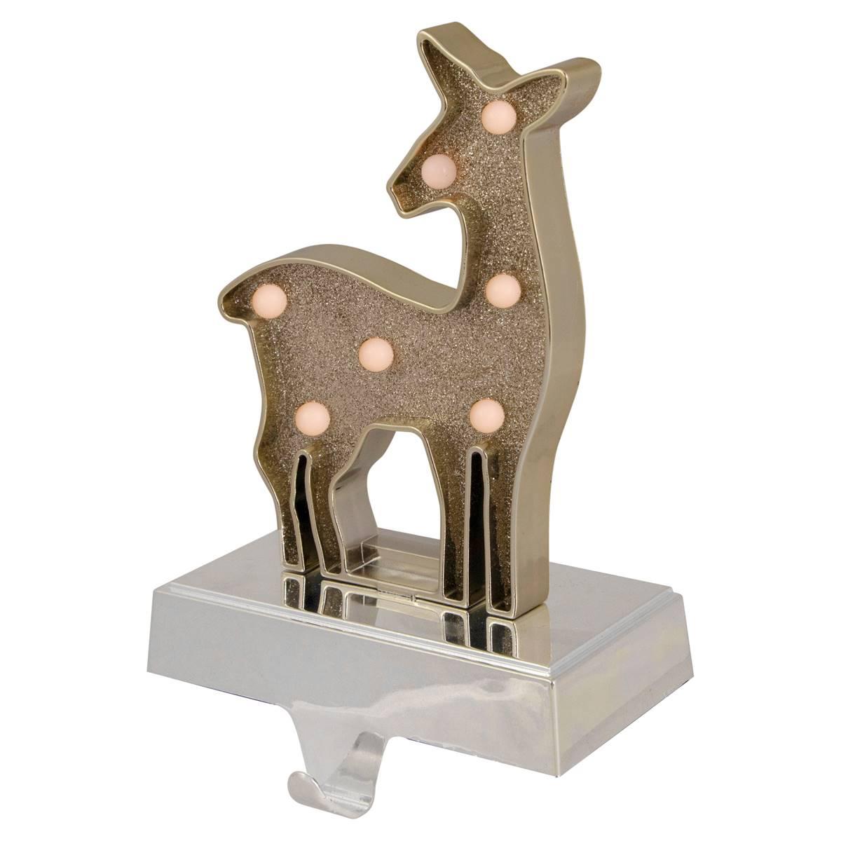 Northlight Seasonal LED Reindeer Stocking Hook