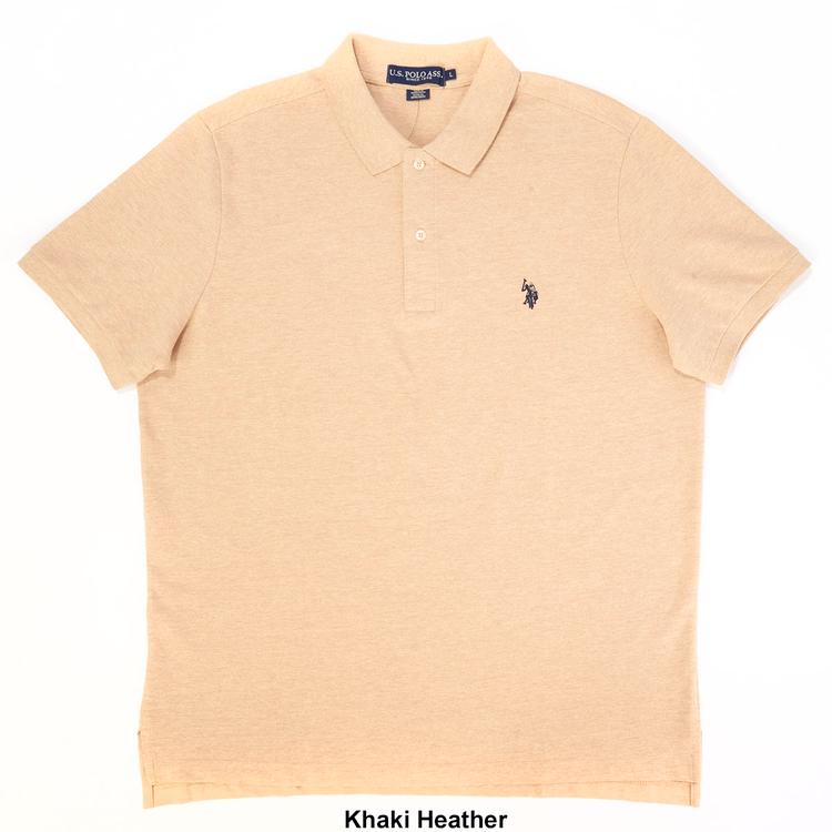 Mens U.S. Polo Assn.® Short Sleeve Pique Polo