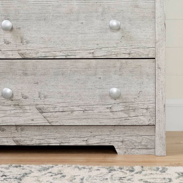 South Shore Aviron Seaside Pine 6-Drawer Double Dresser