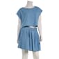 Juniors Hunter & Brown Pleat Skirt Set - image 1