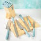BergHOFF Slate Stainless Steel 7pc. Knife Block Set - image 5