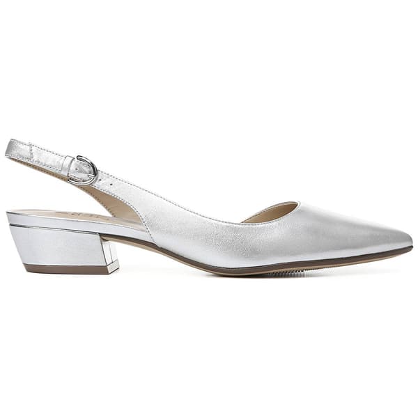 Womens Naturalizer Banks Metallic Leather Slingback Pumps